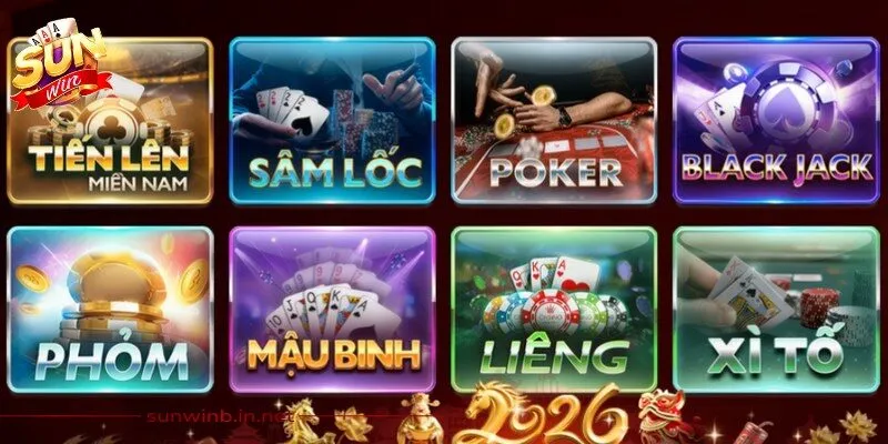 Game Bài Sunwin 2 Sunwin List danh sách các game bài Sunwin bạn nên trải nghiệm