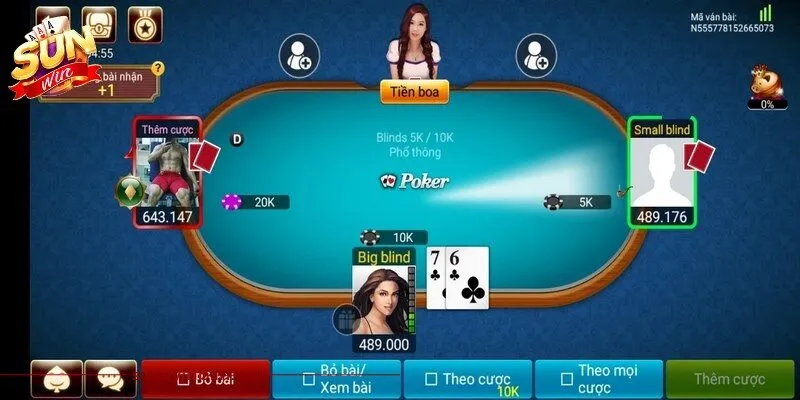Poker Sunwin - Hướng Dẫn Chơi, Bí Kíp Chiến Thắng Chuẩn 4 Sunwin Ưu tiên ngồi cuối bàn là kinh nghiệm mà các cao thủ hay áp dụng
